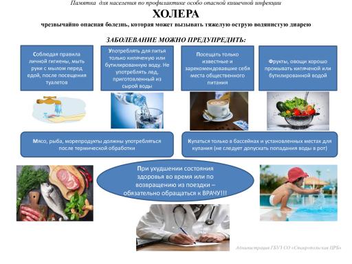 Памятка для населения по профилактике инфекций
