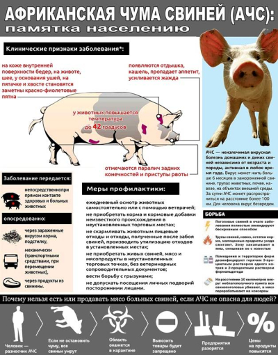 Информационная памятка для населения для предотвращения возникновения заразных заболеваний животных